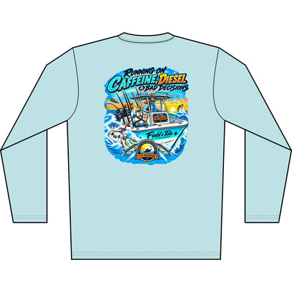 Running on Caffeine, Diesel & Bad Decisions - Offshore — Long Sleeve