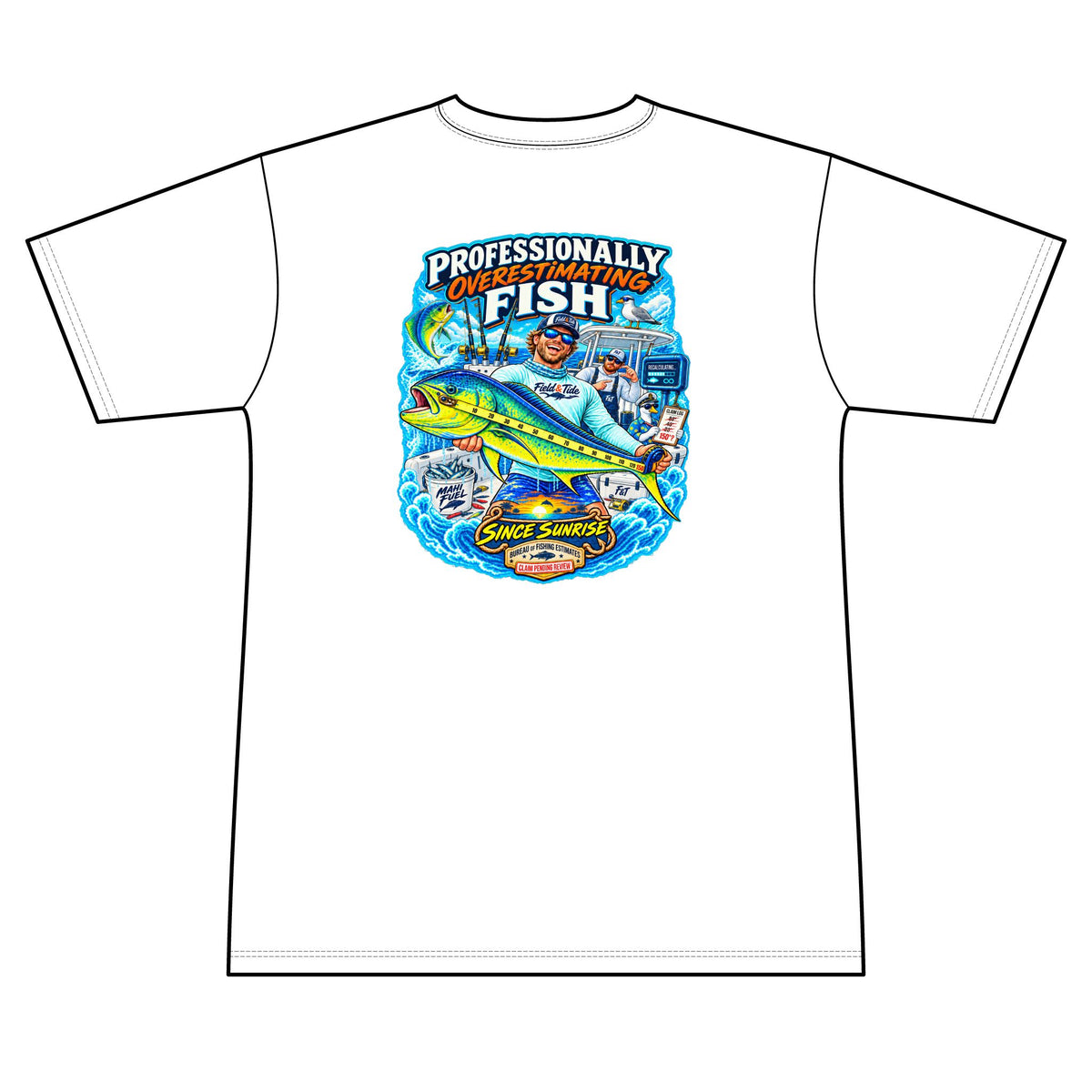 Professionally Overestimating Fish - Offshore — Short Sleeve