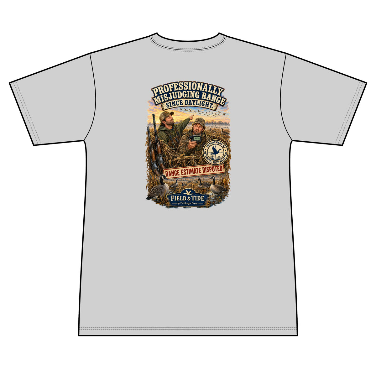 Professionally Misjudging Range Since Daylight - Waterfowl — Short Sleeve