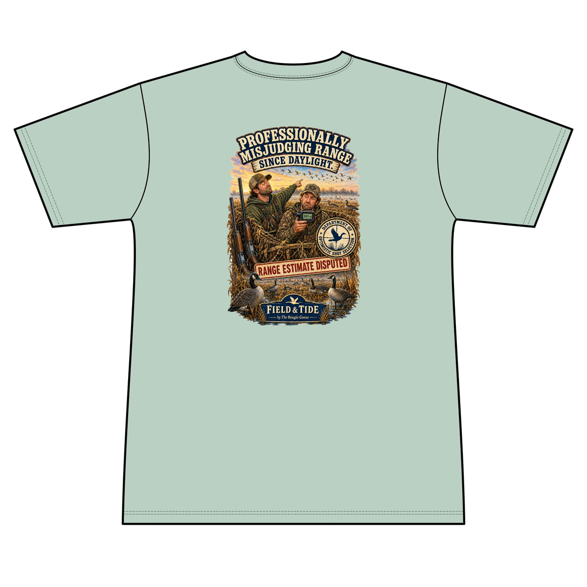 Professionally Misjudging Range Since Daylight - Waterfowl — Short Sleeve
