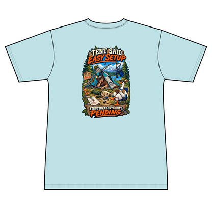 Tent Said Easy Setup - Camping — Short Sleeve