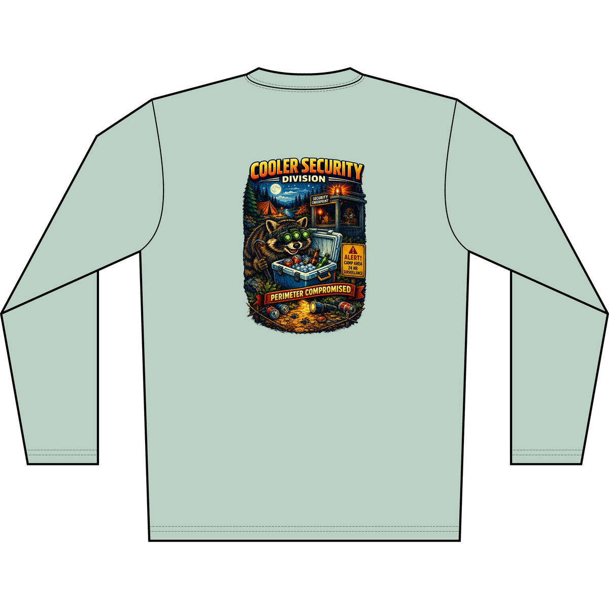 Cooler Security Division - Camping — Long Sleeve