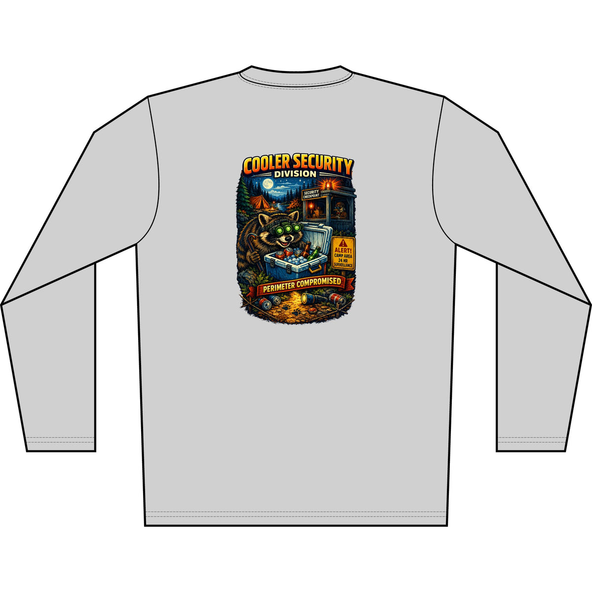 Cooler Security Division - Camping — Long Sleeve