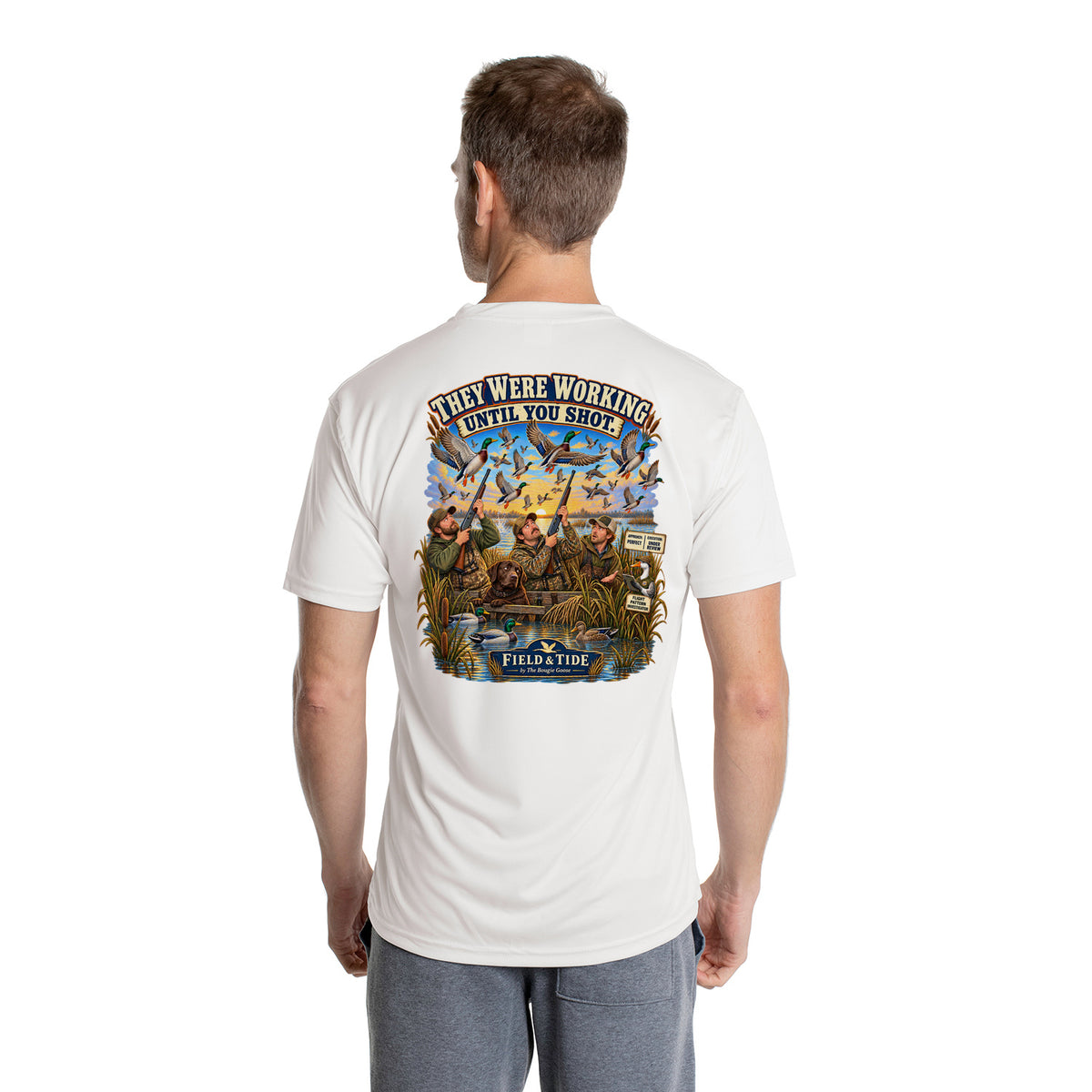 They Were Working Until You Shot - Waterfowl — Short Sleeve