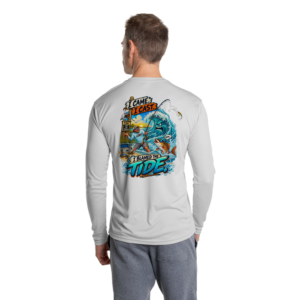 I Came, I Cast, I Blamed the Tide - Offshore — Long Sleeve