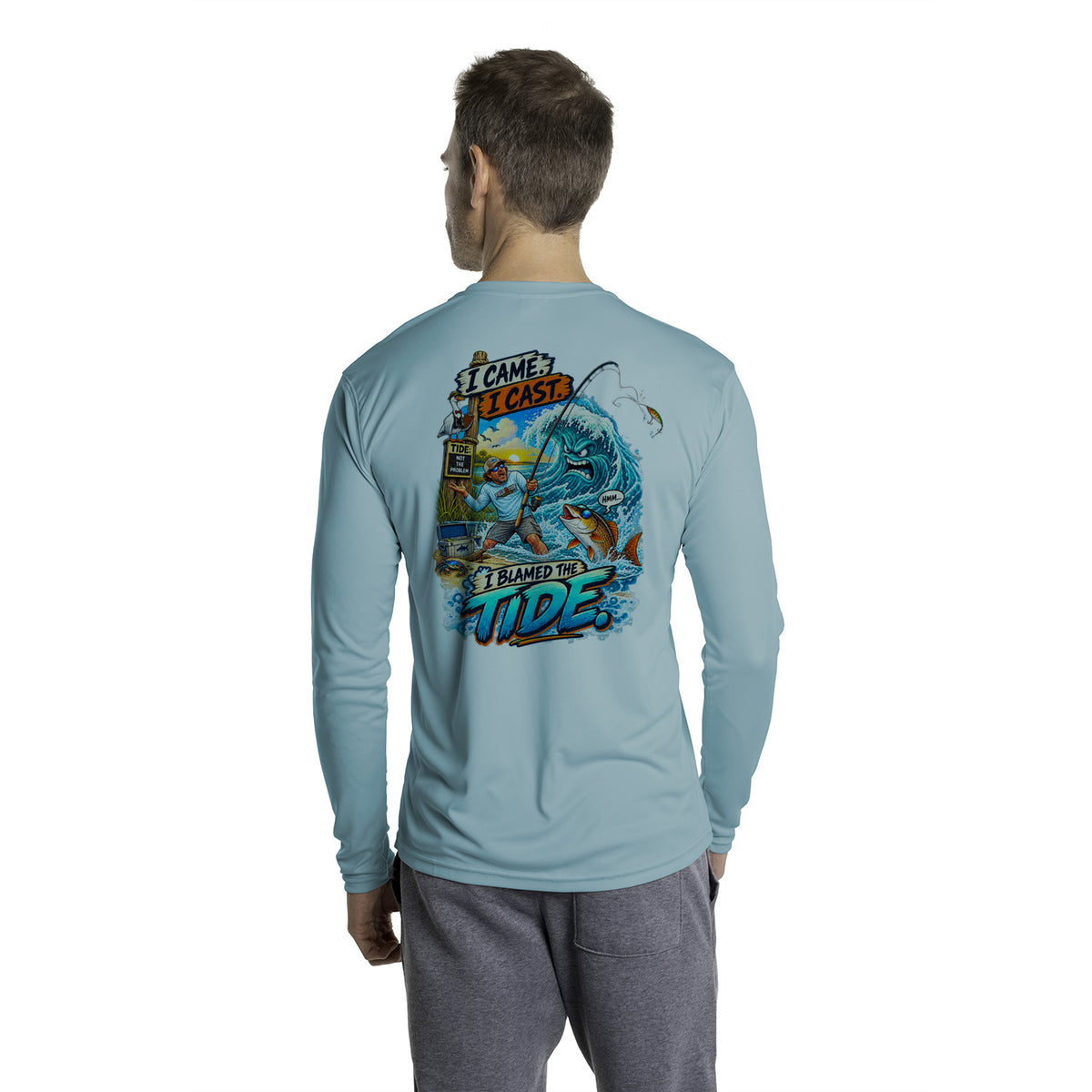I Came, I Cast, I Blamed the Tide - Offshore — Long Sleeve