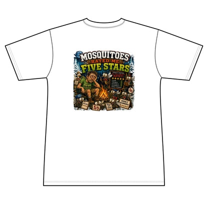 Mosquitoes Rated Me Five Stars - Camping — Short Sleeve
