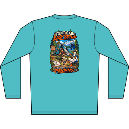 Tent Said Easy Setup - Camping — Long Sleeve