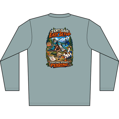 Tent Said Easy Setup - Camping — Long Sleeve