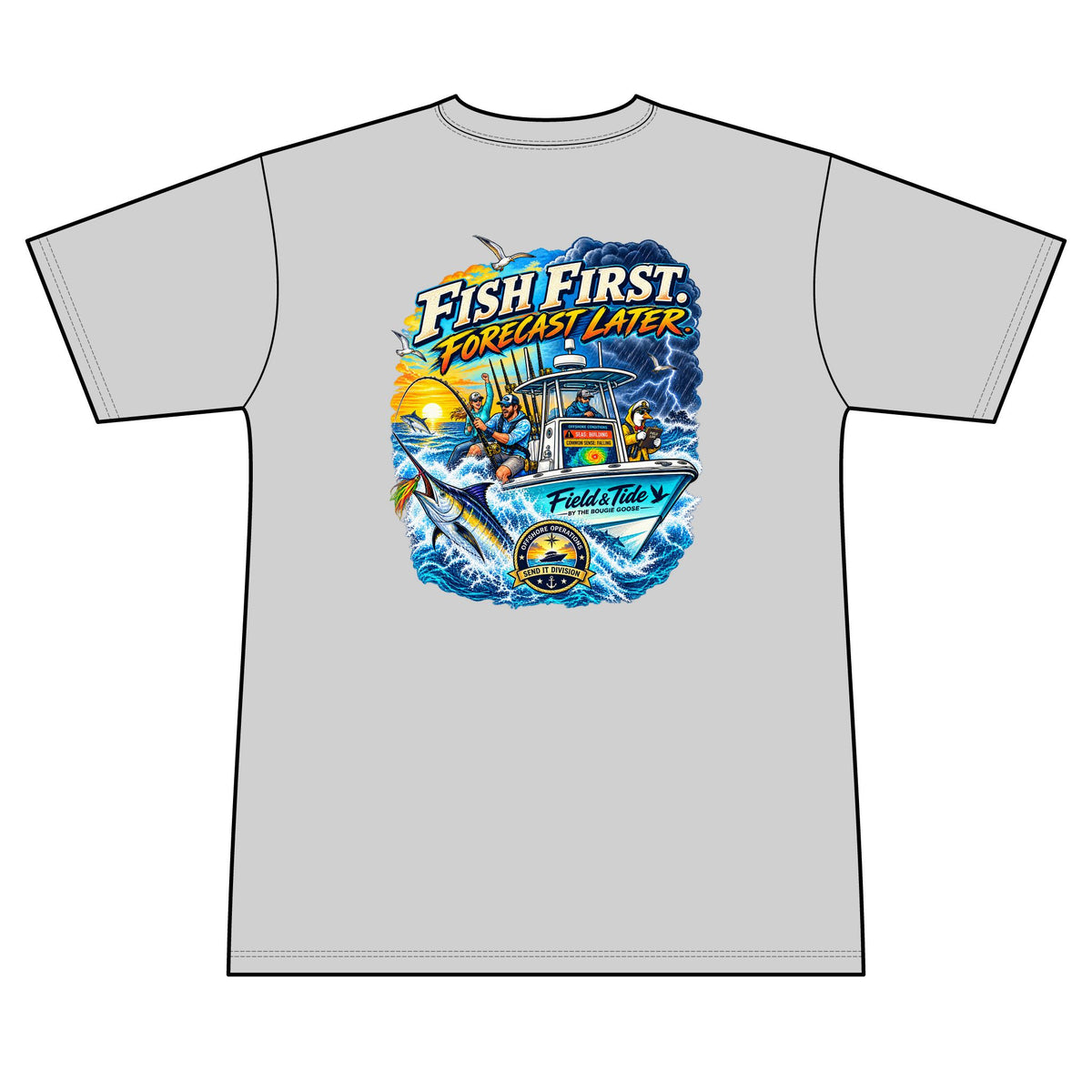 Fish First, Forecast Later - Offshore — Short Sleeve