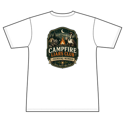 Campfire Liars Club - Camping — Short Sleeve