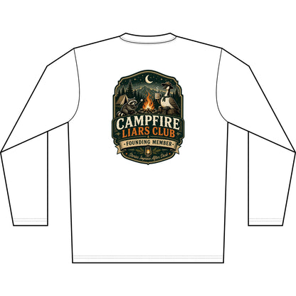 Campfire Liars Club - Camping — Long Sleeve