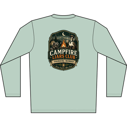 Campfire Liars Club - Camping — Long Sleeve