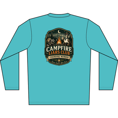 Campfire Liars Club - Camping — Long Sleeve