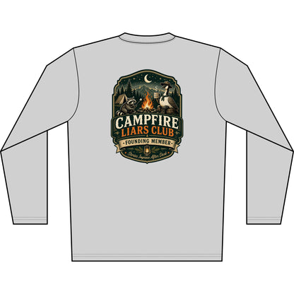 Campfire Liars Club - Camping — Long Sleeve