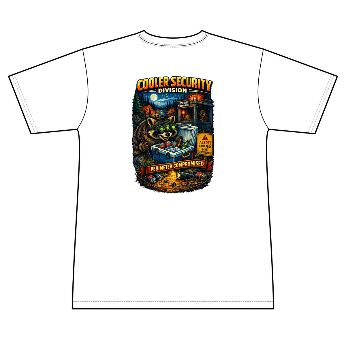 Cooler Security Division - Camping — Short Sleeve