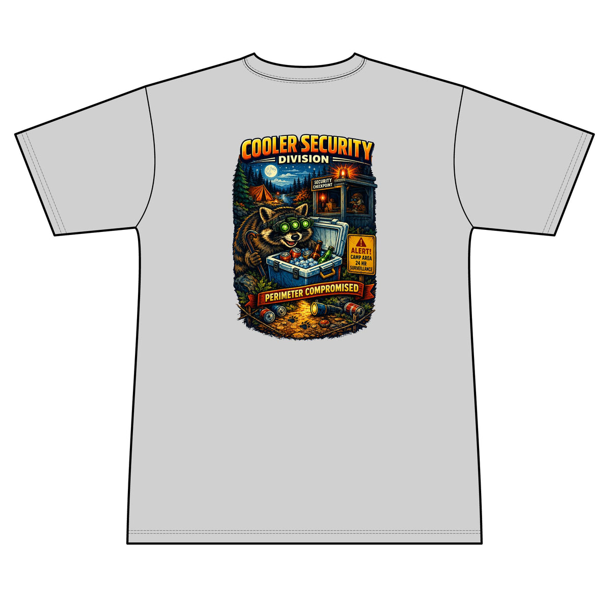 Cooler Security Division - Camping — Short Sleeve