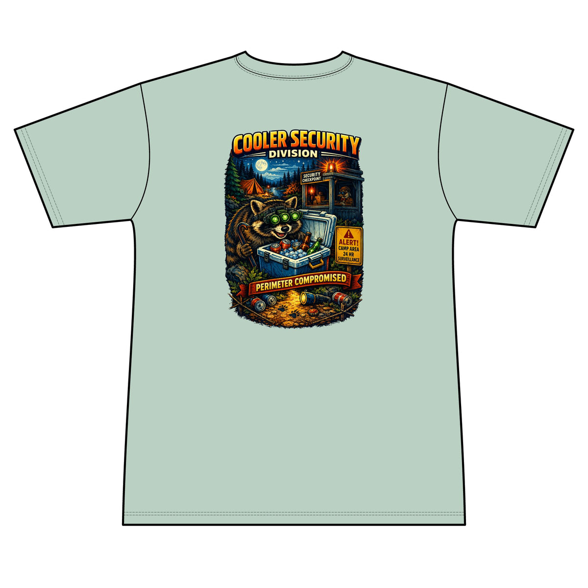 Cooler Security Division - Camping — Short Sleeve