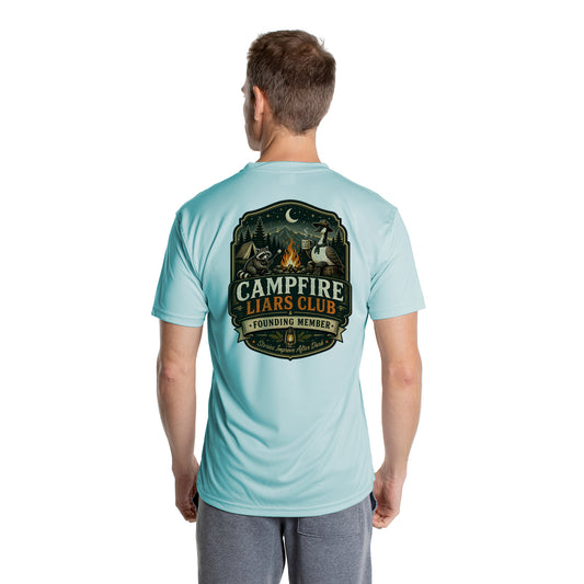 Campfire Liars Club - Camping — Short Sleeve