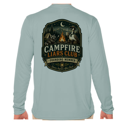 Campfire Liars Club - Camping — Long Sleeve