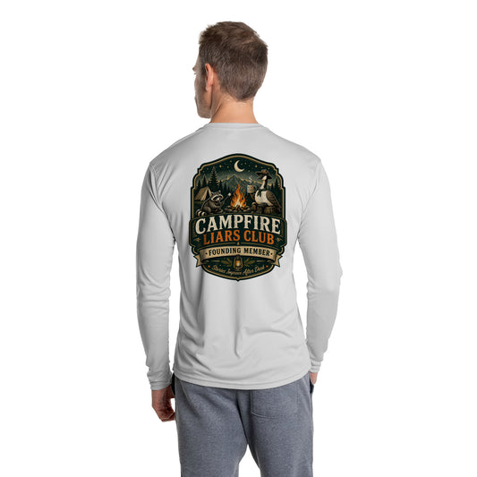 Campfire Liars Club - Camping — Long Sleeve