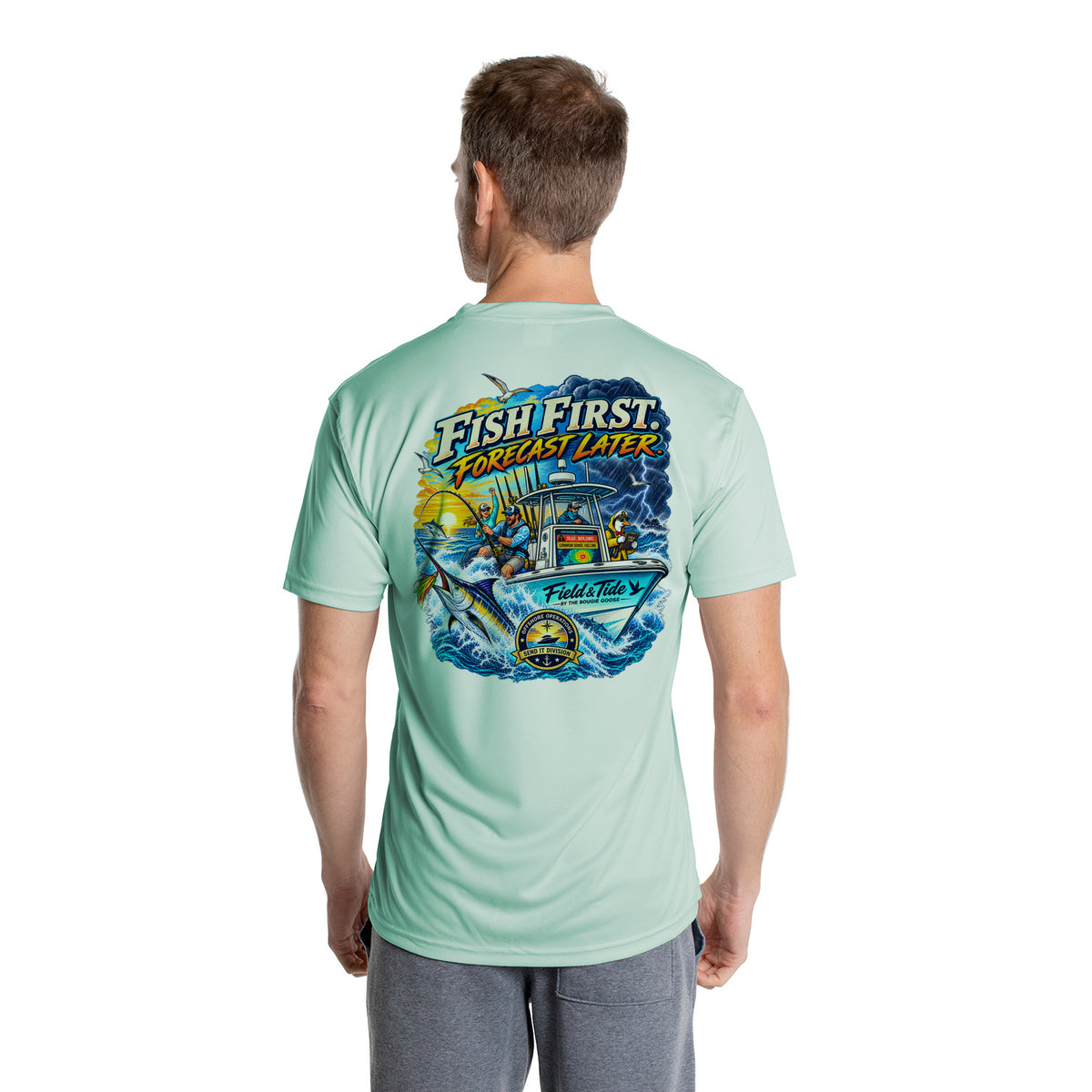 Fish First, Forecast Later - Offshore — Short Sleeve