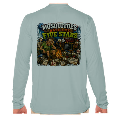 Mosquitoes Rated Me Five Stars - Camping — Long Sleeve