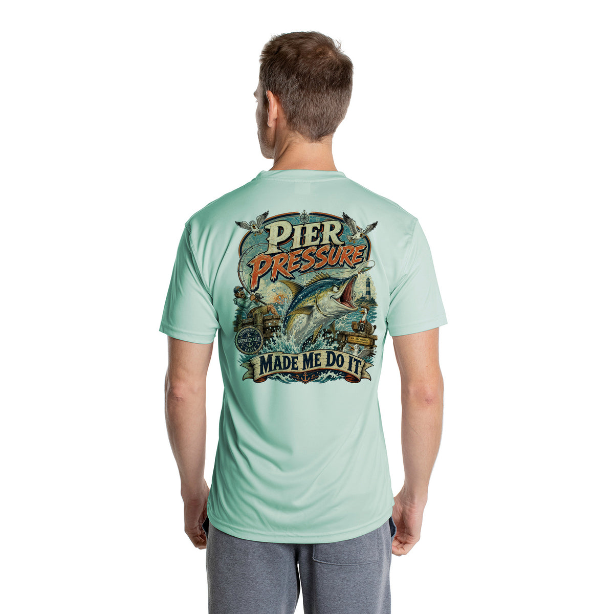 Pier Pressure Made Me Do It - Offshore — Short Sleeve