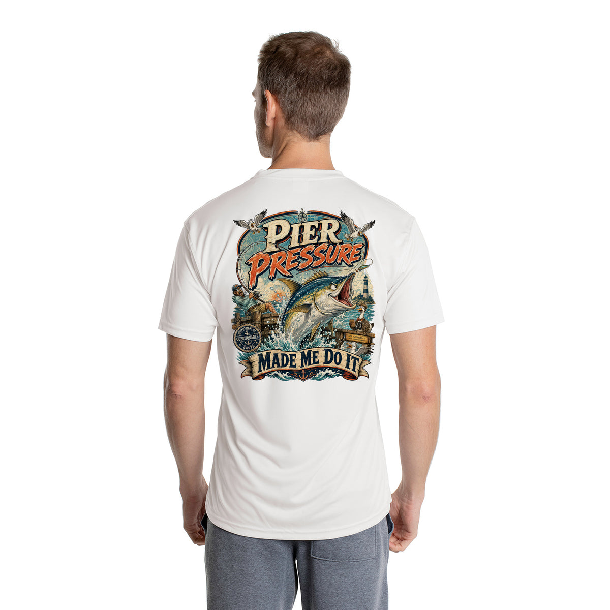 Pier Pressure Made Me Do It - Offshore — Short Sleeve