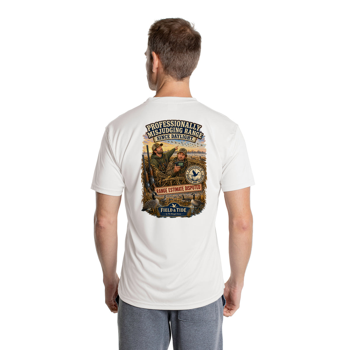 Professionally Misjudging Range Since Daylight - Waterfowl — Short Sleeve