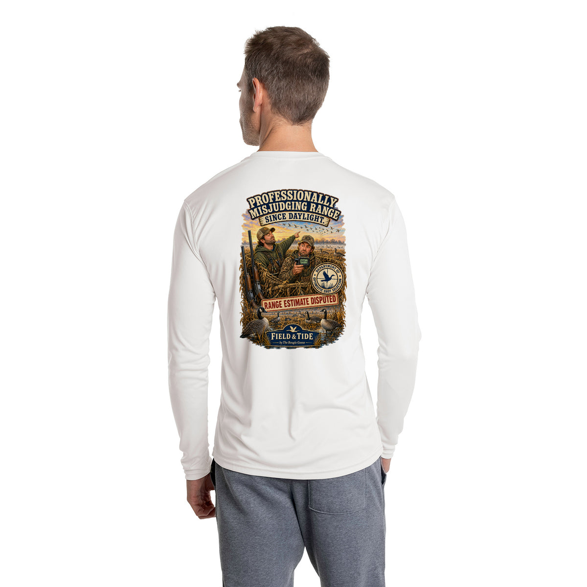 Professionally Misjudging Range Since Daylight - Waterfowl — Long Sleeve