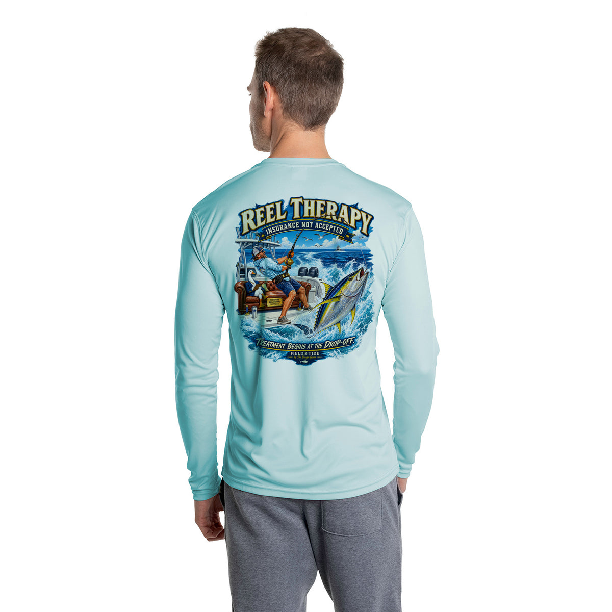 Reel Therapy - Offshore — Long Sleeve