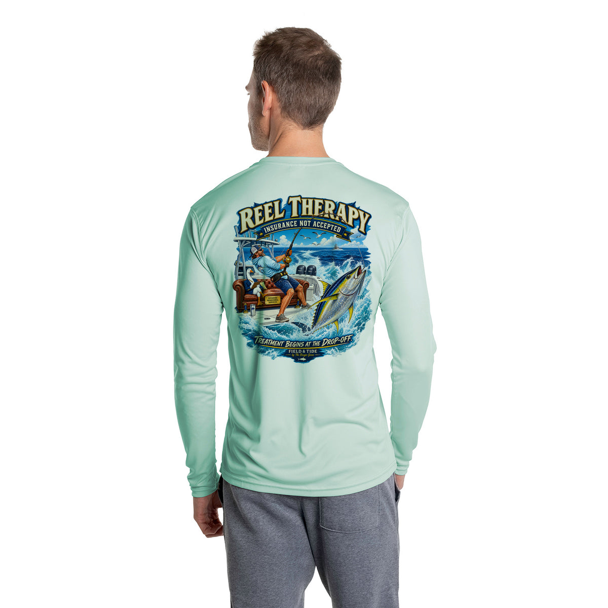 Reel Therapy - Offshore — Long Sleeve