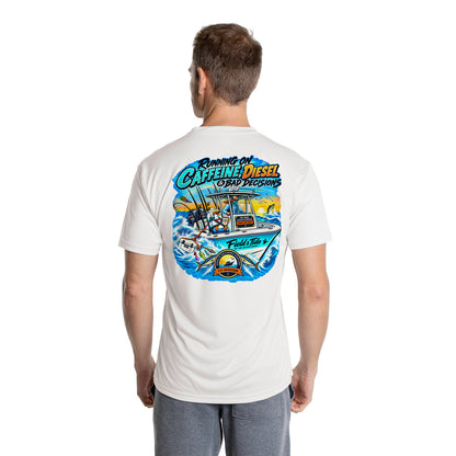 Running on Caffeine, Diesel & Bad Decisions - Offshore — Short Sleeve