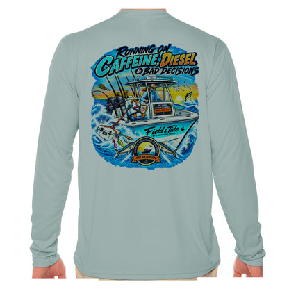 Running on Caffeine, Diesel & Bad Decisions - Offshore — Long Sleeve