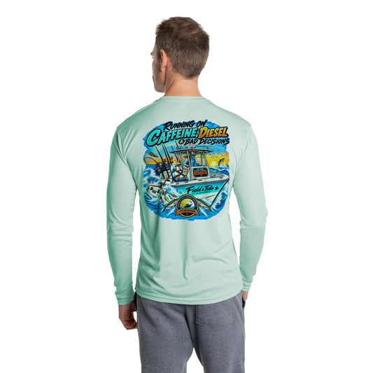 Running on Caffeine, Diesel & Bad Decisions - Offshore — Long Sleeve